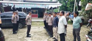 Polsek Kuantan Mudik Lakukan Pengamanan Kampanye Dialogis Dalam Rangka Cooling System Pemilu Damai 2